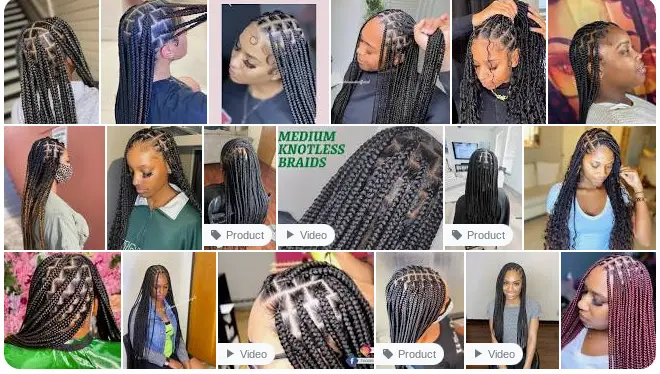 Medium Knotless Braids A Complete Guide for Charm & Care